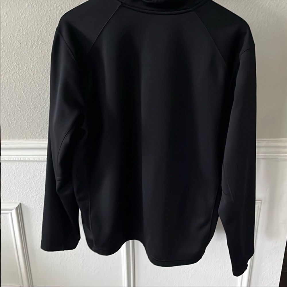 Nike Black Performance Jacket With Red Zipper And… - image 2